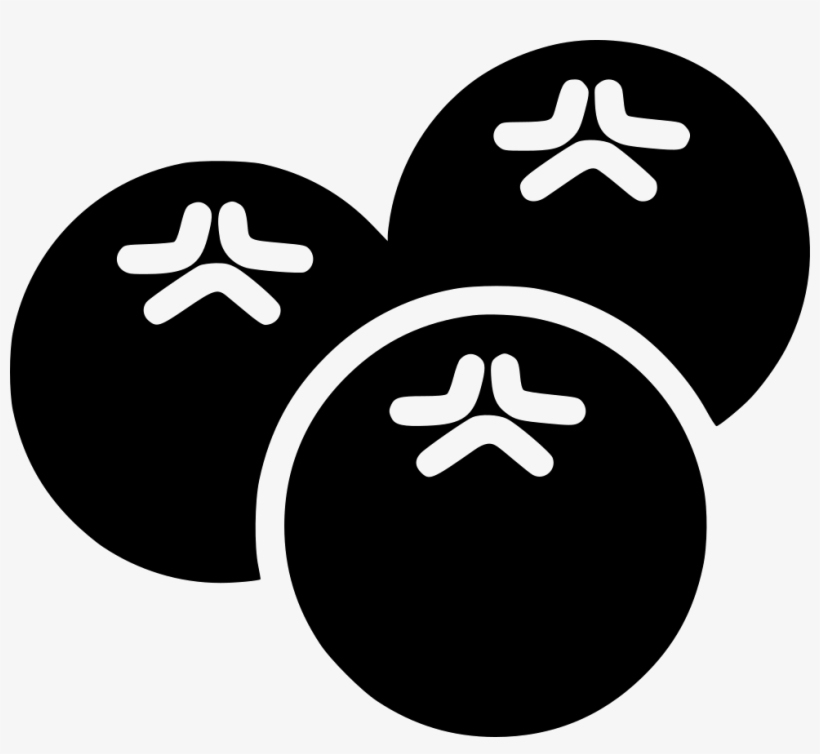 Blueberries Comments - Blueberry Vector Icon Png, transparent png download