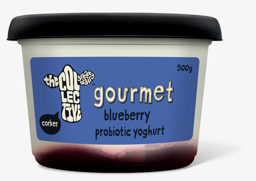 Blueberry Gourmet - Collective Dairy Scottish Raspberry Yoghurt, transparent png download