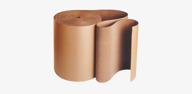 Corrugated Cardboard Rolls - Corrugated Cardboard Roll, transparent png download