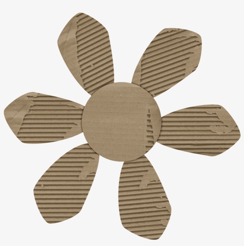 Corrugated Cardboard Paper - Paper, transparent png download