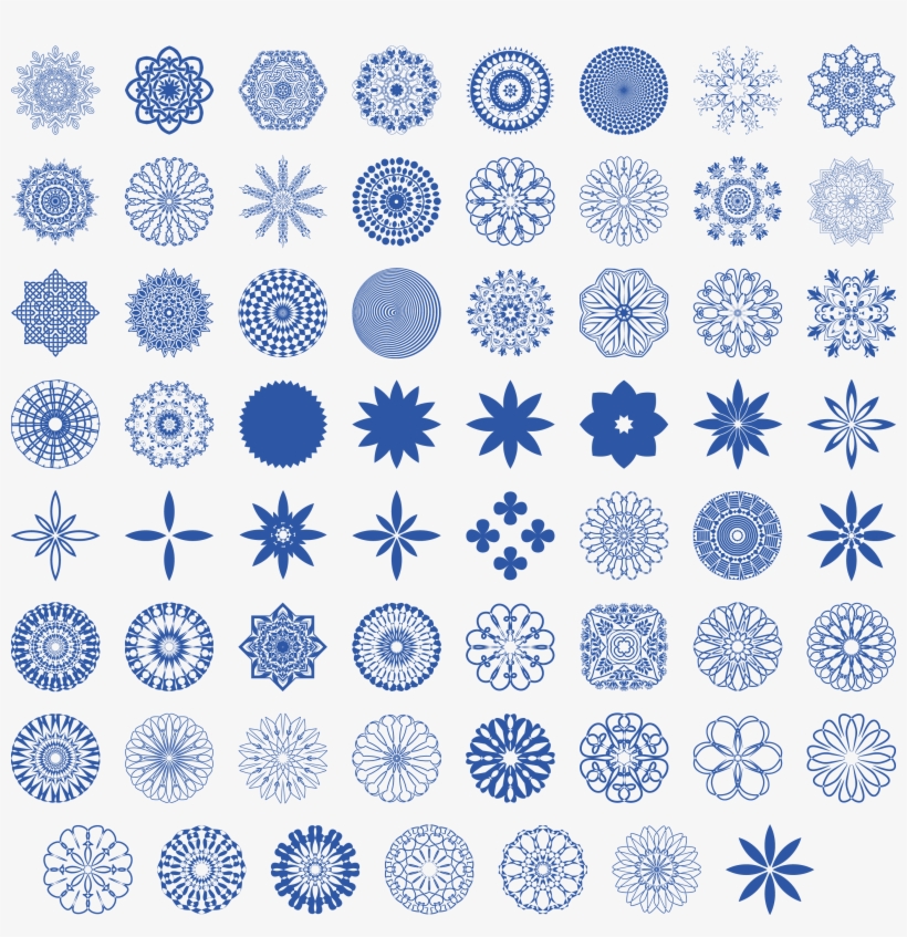 Sample Image Of Mandalas Font By Elharrak - Font, transparent png download