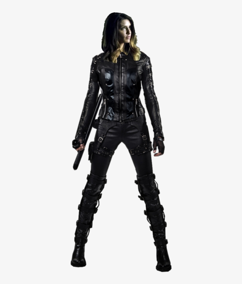 Clip Black And White Stock Arrow Dinah Black Canary - Arrow Laurel Black Canary Transparent, transparent png download