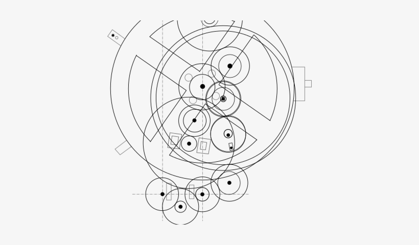 Antikythera Mechanism Schematic, transparent png download