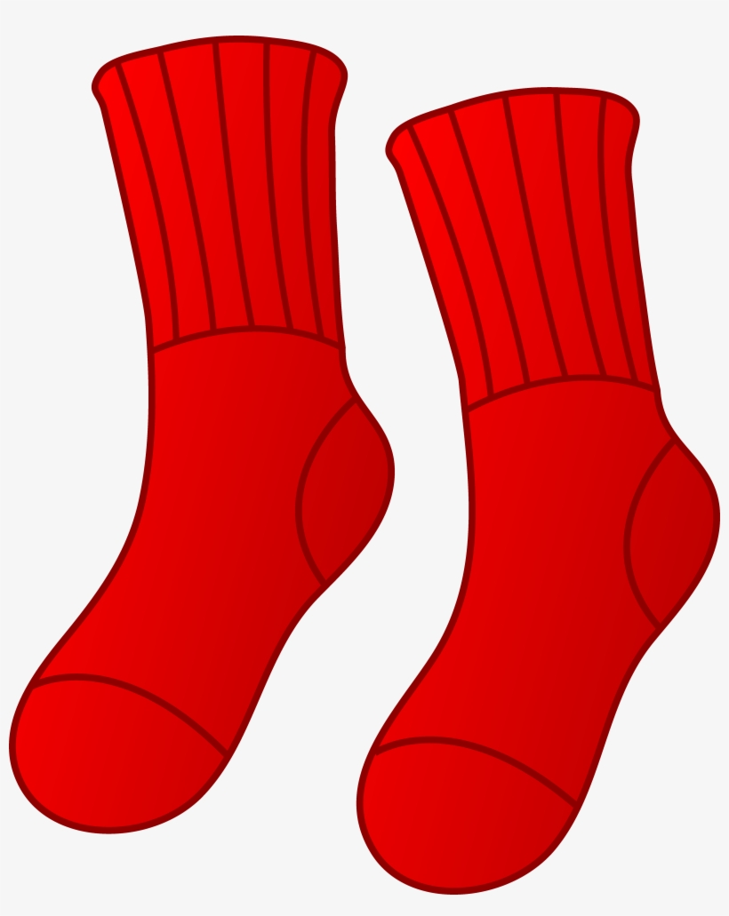 Santa Hat Png Tumblr - Socks Clipart, transparent png download