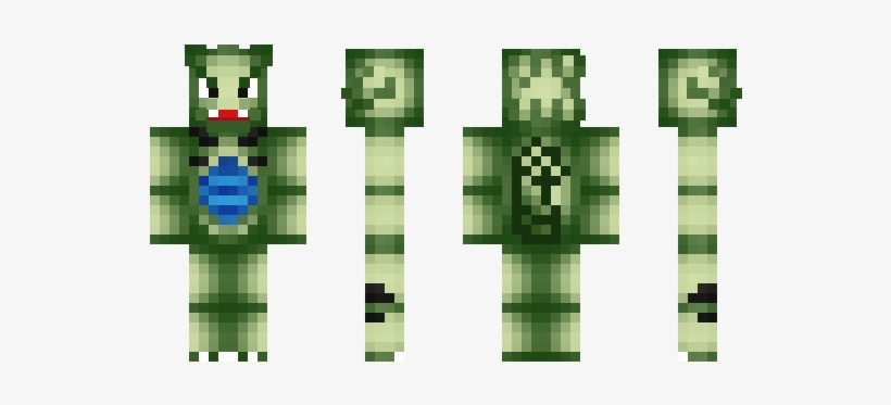 Minecraft Skin Tyranitar - Cross, transparent png download