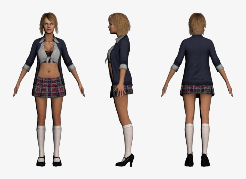 Download Zip Archive - Girl, transparent png download