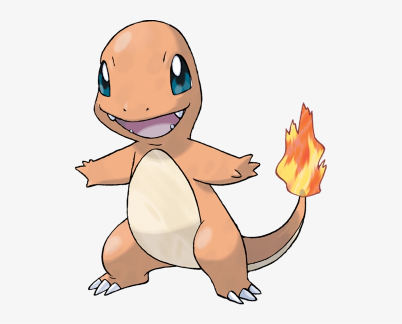 Charmander - Charmander Evolution, transparent png download