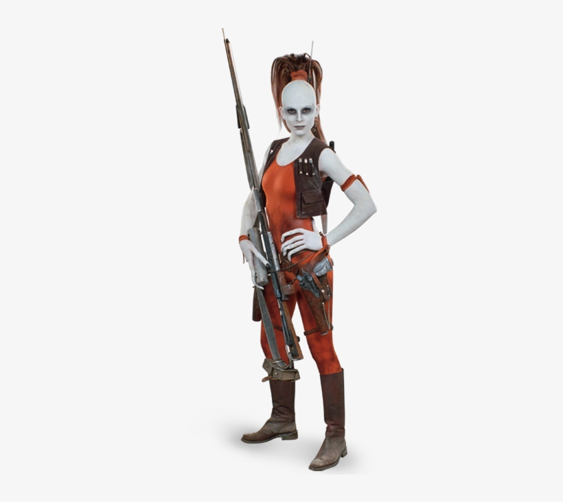 Images Of Aurra Sing - Star Wars. Wanted Bounty Hunter - Vv.., transparent png download