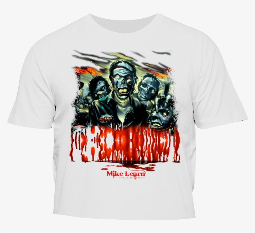 Freehand Zombie Horde Pr - Clothing, transparent png download