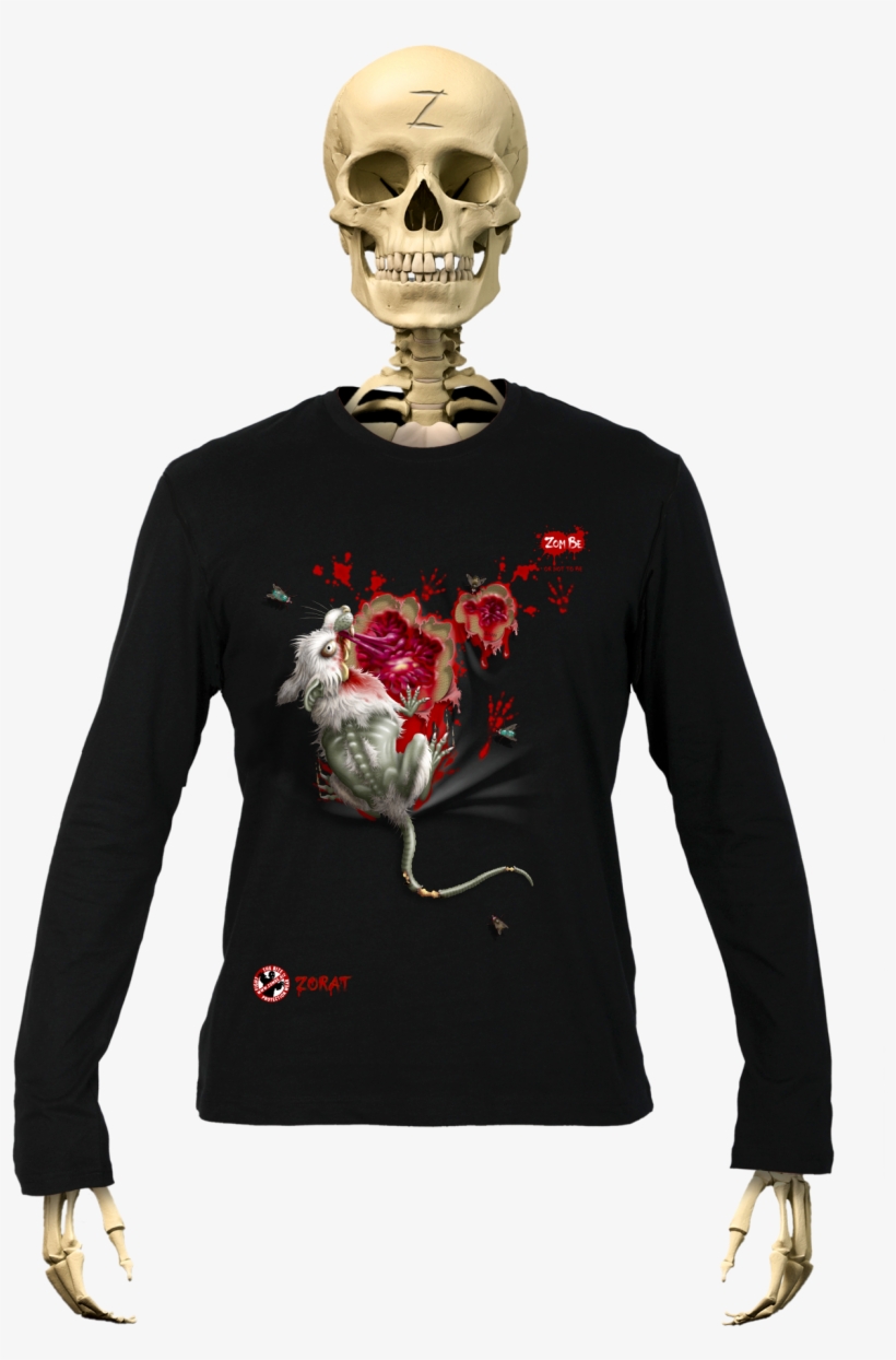 Zombe Longsleeves Anti Zombie Zorat For Children - System Skeleton, transparent png download