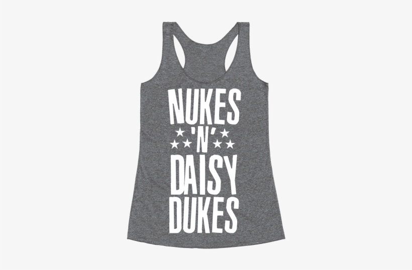 Nuke's 'n Daisy Dukes Racerback - Ruth Bader Ginsburg Shirt Workout, transparent png download