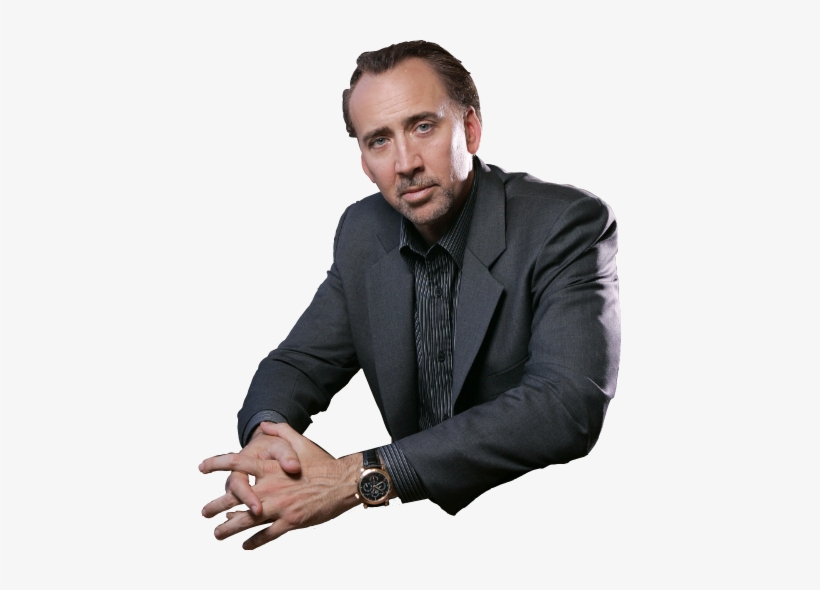 Nicolas Cage Nicolascage Nicolascagesticker Usethisfore - Nicolas Cage, transparent png download