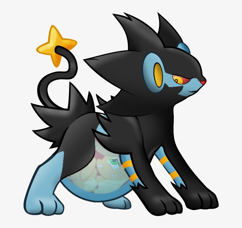 Ccgdragon2, Belly, Crossover, Fetish, Internal, Luxray, - Luxray Gay, transparent png download