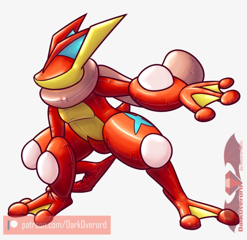 Generic Greninja - Fur, transparent png download