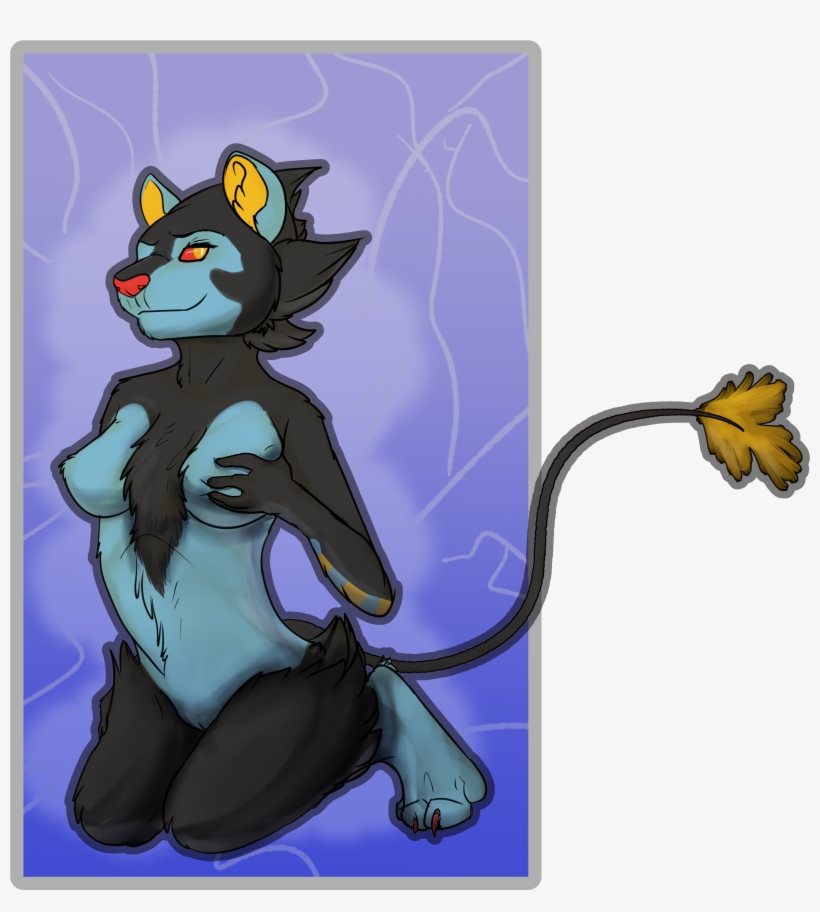Luxray - Cartoon, transparent png download