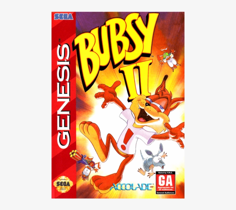 Bubsy 2 Game Boy, transparent png download