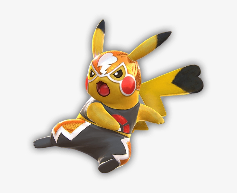 Support Pokémon - Pikachu Libre Art, transparent png download