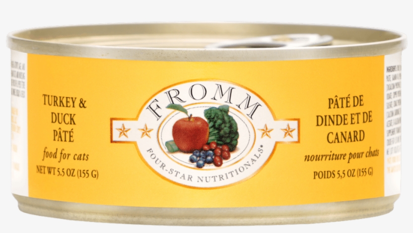 Fromm Four Star Grain Free Turkey And Duck Pate Canned - Fromm Dog Food, transparent png download