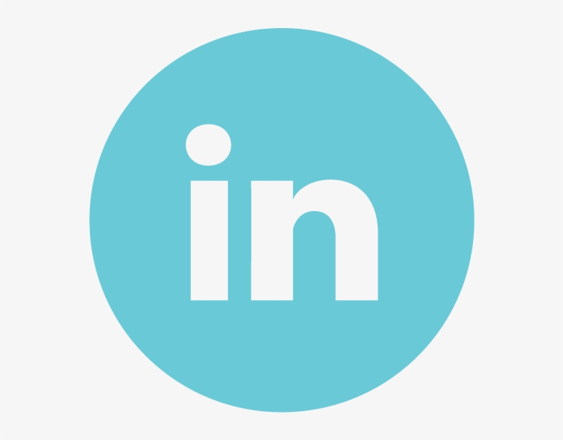 Linkedin Logo - Youtube Round Logo Blue, transparent png download