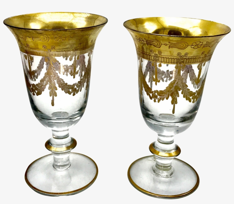 Clip Transparent Library Gold Arte Italica Goblets - Arte Italica, Inc., transparent png download