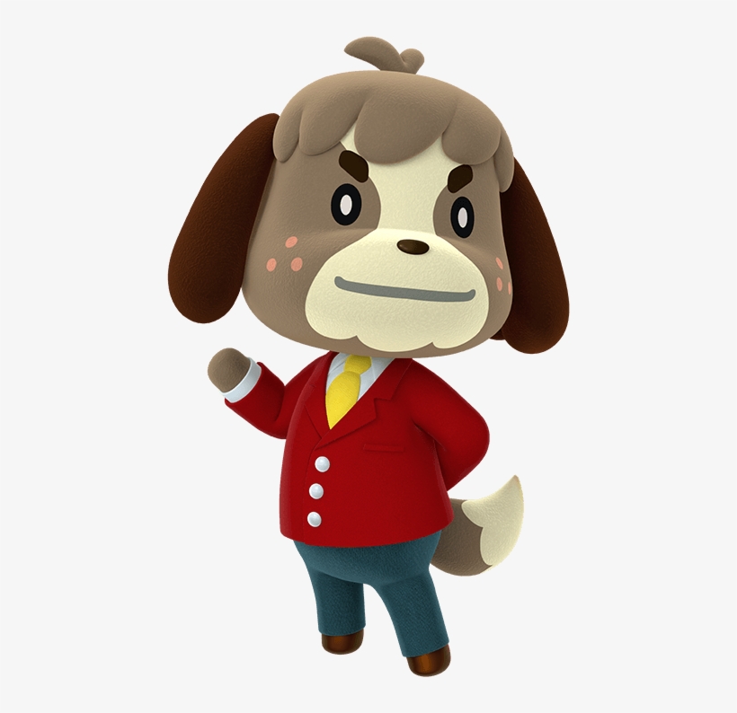 For The First Time, You Get To Play As Animal Crossing - Digby From Animal Crossing, transparent png download