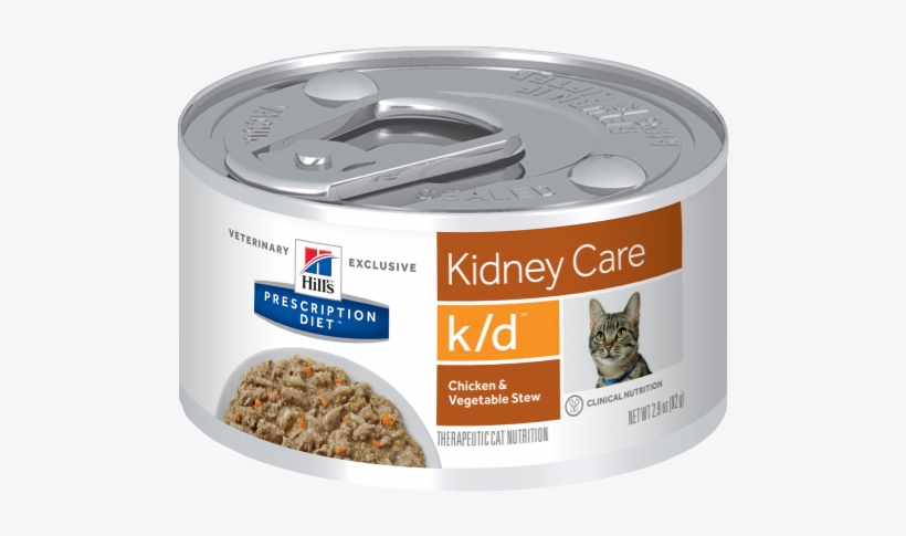 Pd Kd Feline Chicken And Vegetable Stew Canned Productshot - Kidney Care Hills Kidney Cat, transparent png download