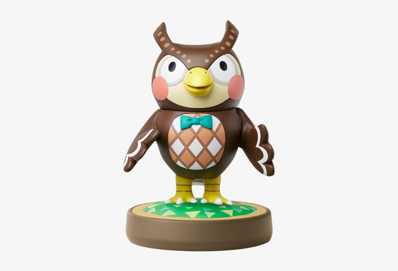Animal Crossing V1 - Nintendo Amiibo Blathers Wiiu, transparent png download