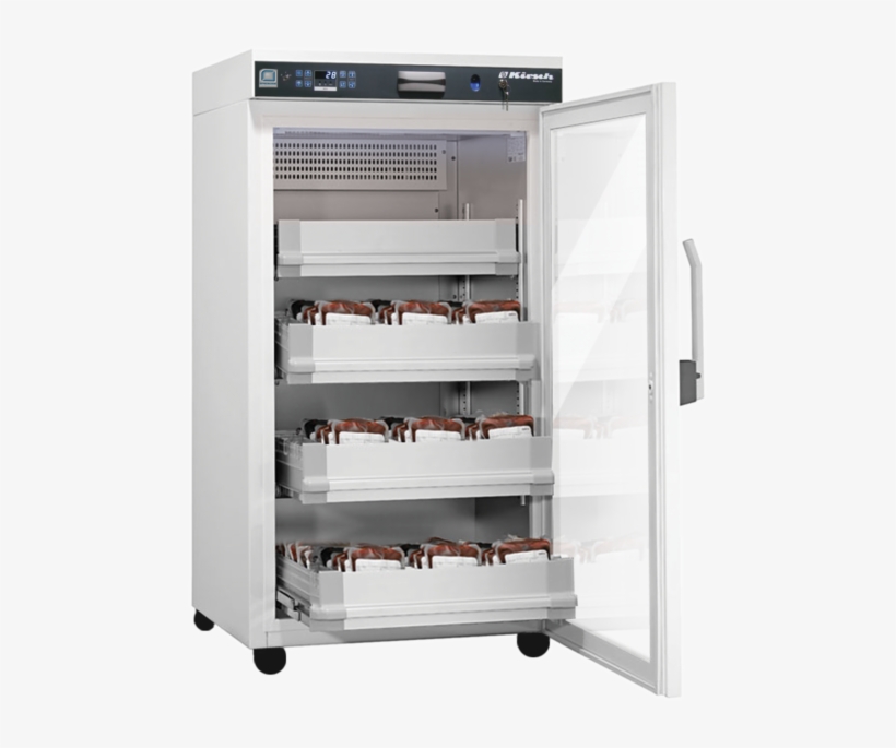 Spacecode Fridge Rfid Enabled For Blood Bank Inventory - Kirsch Blutkonservenkühlschrank Bl-300, transparent png download
