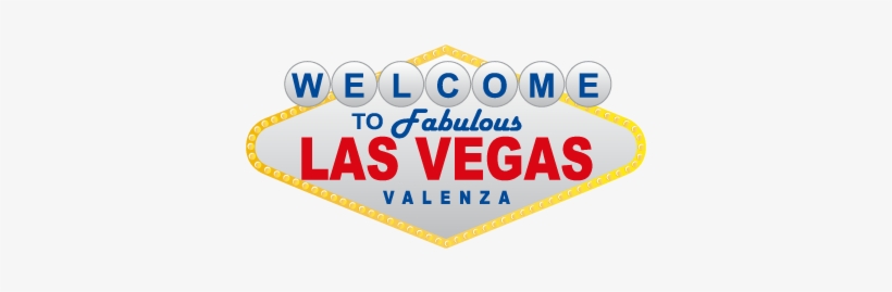 Las Vegas Valenza Vector Logo - Welcome To Las Vegas Sign Png, transparent png download