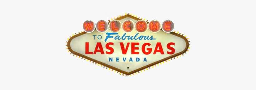 Las Vegas Free Download Png - Welcome To Fabulous Las Vegas Iconic Sign, transparent png download