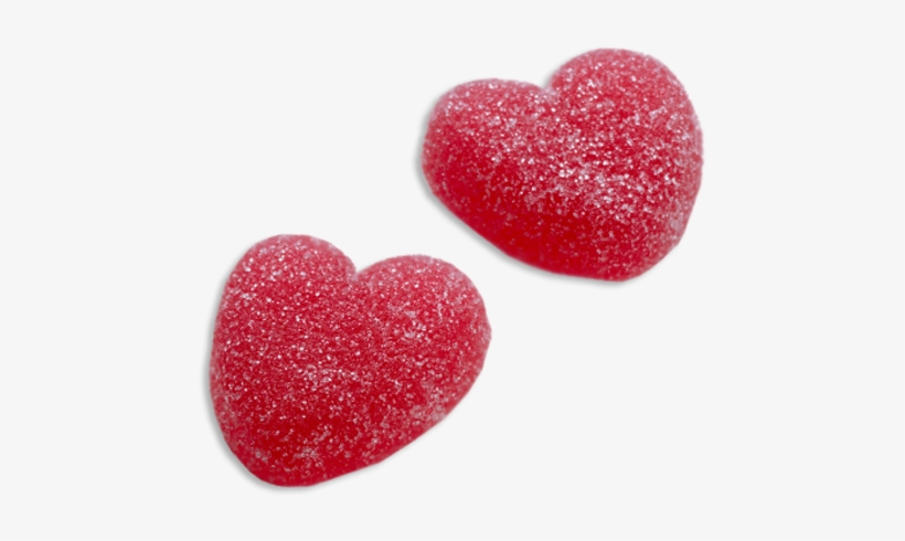 Sugar Hearts - Jelly Hearts Png, transparent png download