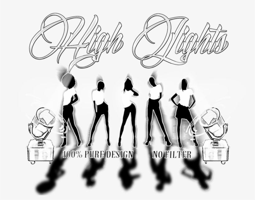 High Lights Logo Clubs Bw - Entertainment, transparent png download