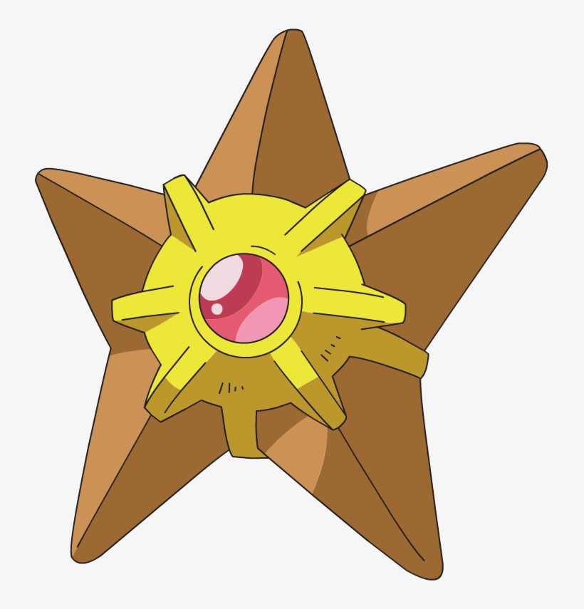 Información Valiosa Sobre Staryu - All Water Pokemon Single, transparent png download