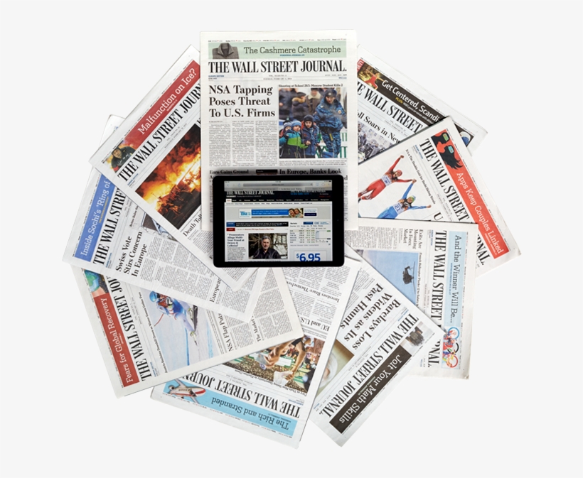 With Journalists Based From New York To London To Singapore, - Wall Street Journal Subscription, transparent png download