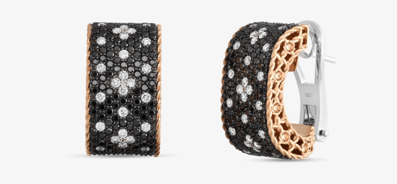 Roberto Coin Venetian Princess Black And White Diamond, transparent png download