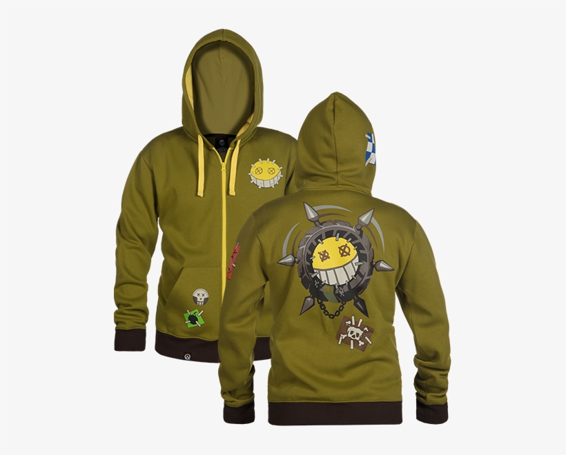 Overwatch Junkrat Hoodie, transparent png download