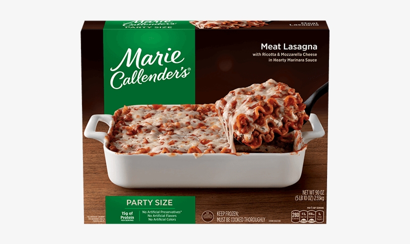 Meat Lasagna - Marie Callender's Lasagna, transparent png download