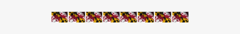 Maryland Flag Reflective Helmet Trim - Maryland Flag Strip, transparent png download