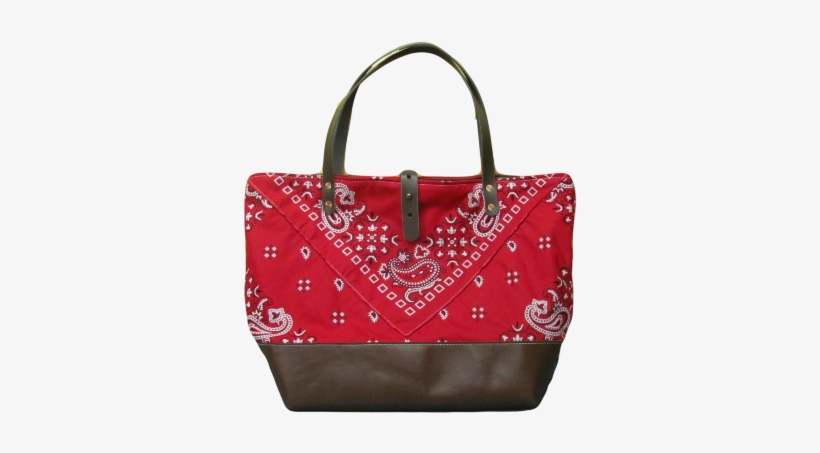 Red Bandana Tote Bag - Tote Bag, transparent png download