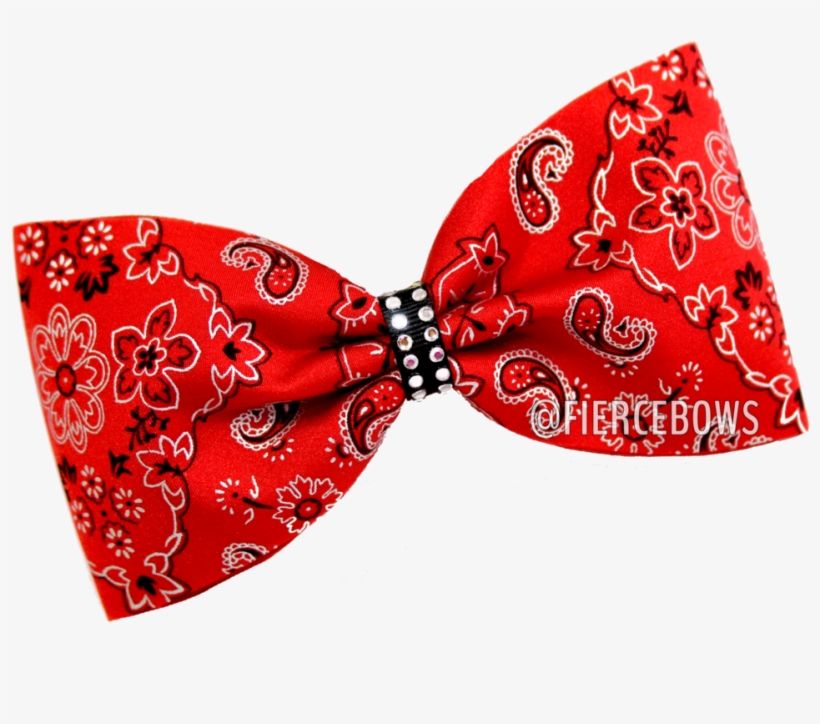 Bandana Tailless Bow - Paisley, transparent png download