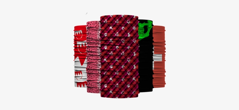 Cotton Blank Bandana Fabric White Red Plain Bandana - Doggy Loop - Hundeschal Rot In M Von Extragoods, transparent png download