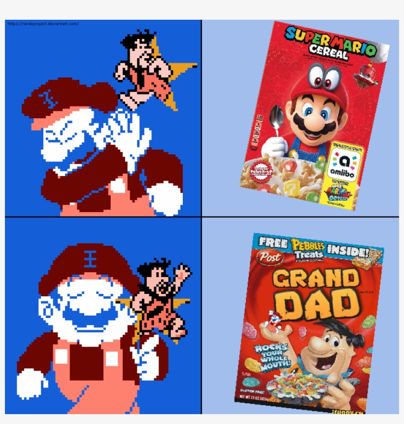 Supermario Cereal Https - Post Fruity Pebbles Cereal, transparent png download