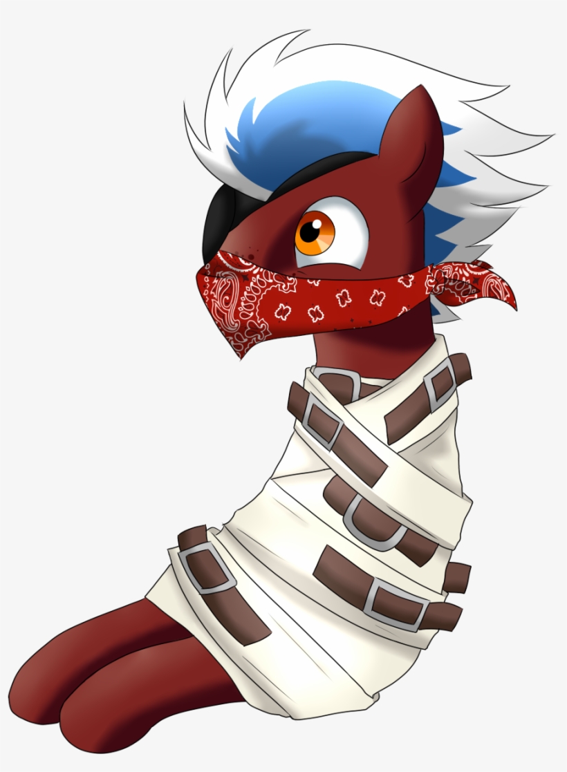 Bandana, Bondage, Cloth Gag, Gag, Oc, Oc Only, Oc - Gag Gag, transparent png download