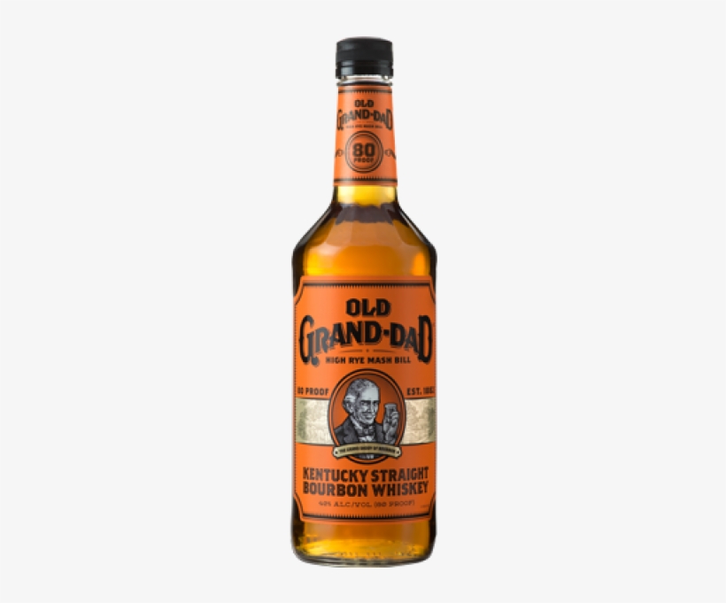 Old Grand Dad Whiskey 750ml - Old Grand Dad Bourbon, transparent png download