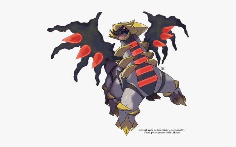 Giratina - - Pokemon Seven Heavenly Virtues, transparent png download