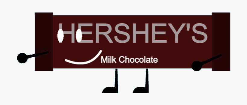 Hershey's Milk Chocolate Pose 1 - Chocolate Object Shows, transparent png download