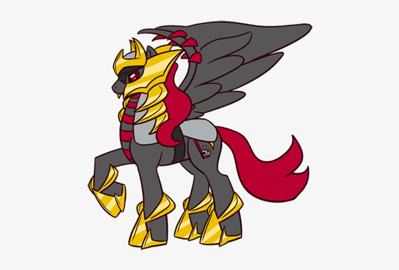 Otakugal15, Giratina, Pokémon, Ponified, Safe - Mlp Pokemon Legendaries, transparent png download