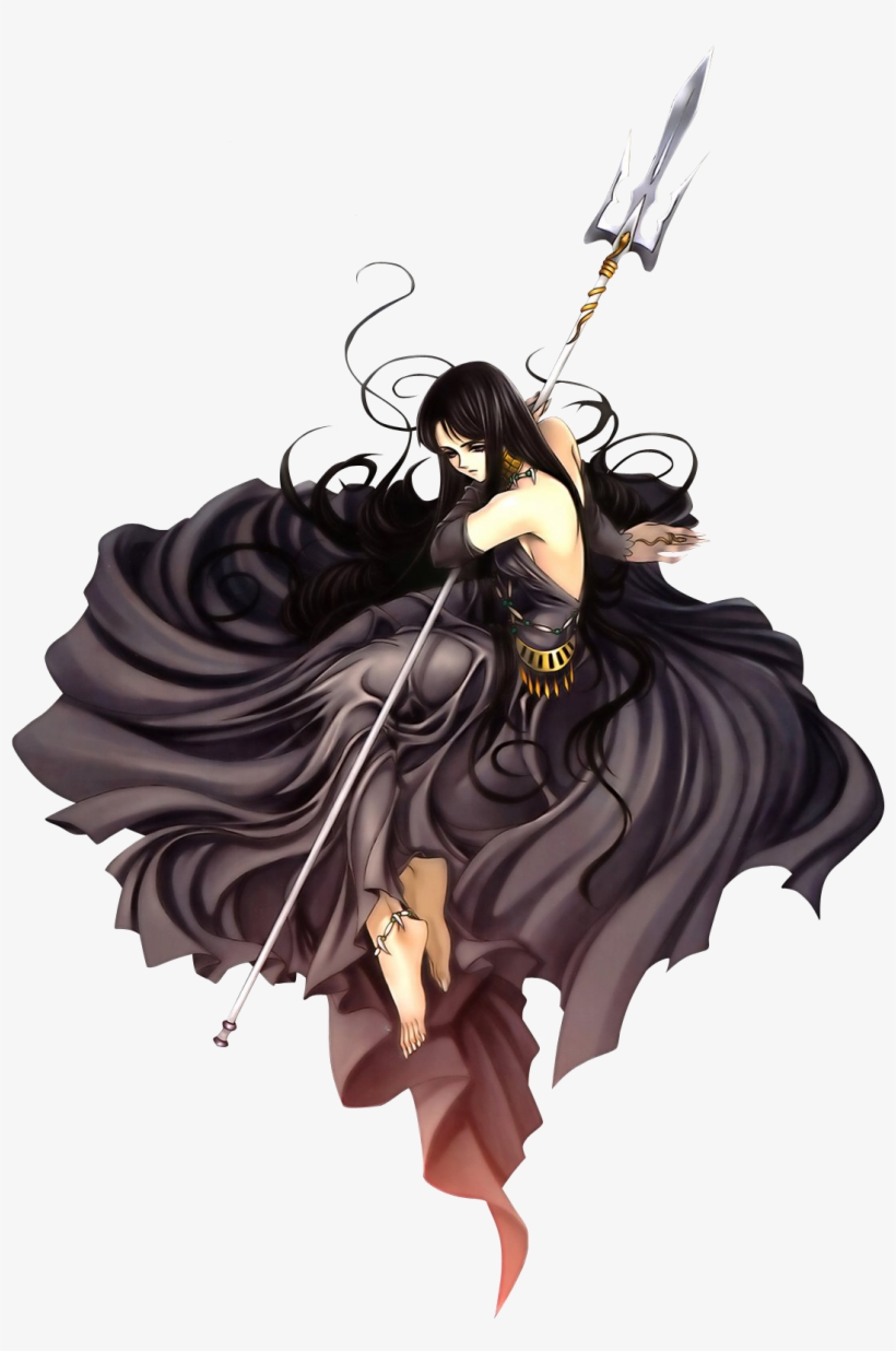 3367 Render Sacred Spectre Pandora - Anime Girl Hot Dark, transparent png download