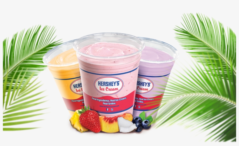 Fresh Fusion Drinks - Hershey's Ice Cream Milkshake, transparent png download