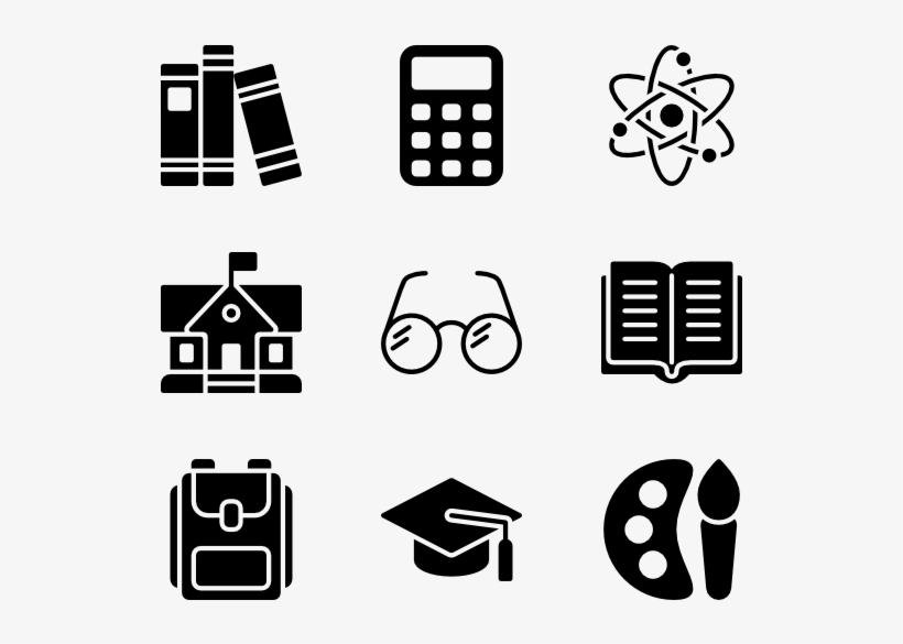 Back To School 30 Icons - Icon, transparent png download